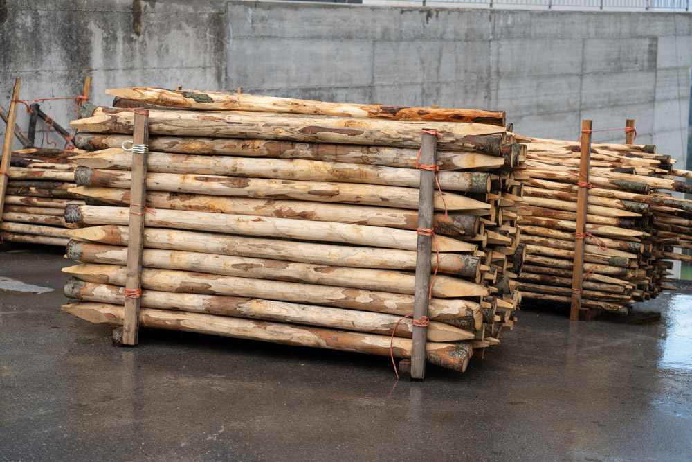 paletti in legno per recinzione ariano irpino